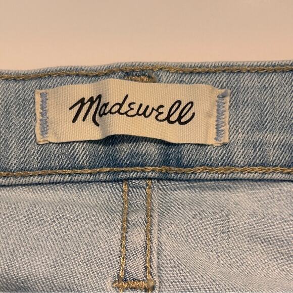 Madewell 9" Mid-Rise Skinny Crop Jeans in Coolmax® Denim Edition Size 30 - Picture 8 of 14